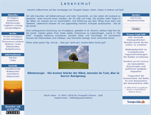 Tablet Screenshot of lebensmut.de
